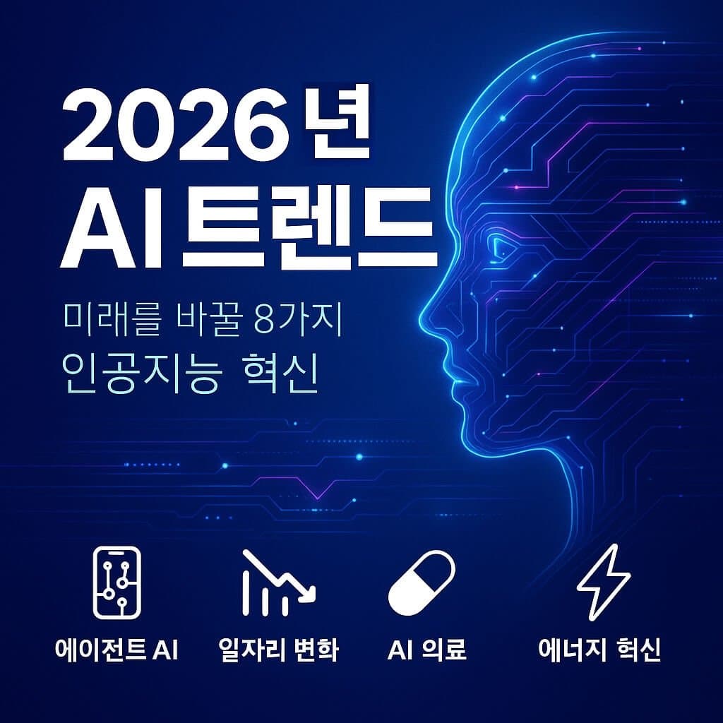 2026년 AI, 당신의 미래를 바꿀 5가지 혁명적 트렌드가 마침내 공개됩니다!